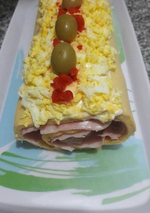 Una foto de Pionono salado irresistible