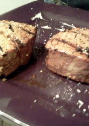 A picture of the perfect steak.