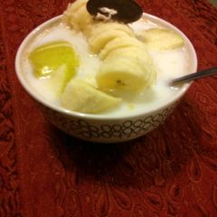 A picture of Healthy Apple Banana Oatmeal.