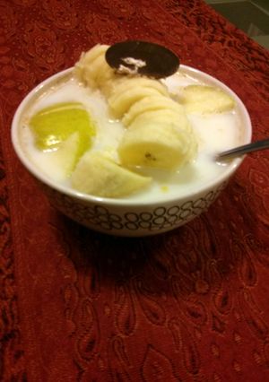 A picture of Healthy Apple Banana Oatmeal.