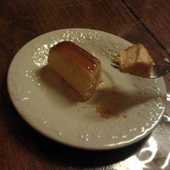 A picture of Cheese Flan.