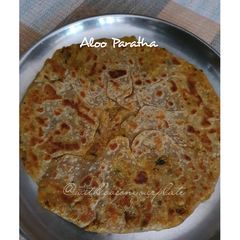 A picture of Aloo Paratha.