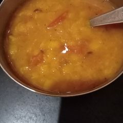 A picture of Tadka daal.