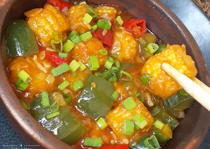 Langkah Mudah untuk Membuat Baby Corn Manchurian Gravy, Lezat