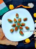 तिरंगा - पिनट वॉटरमेलोन बर्फी (Peanut Watermelon Barfi Recipe In Marathi)