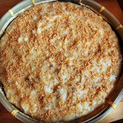 A picture of Maja Blanca.