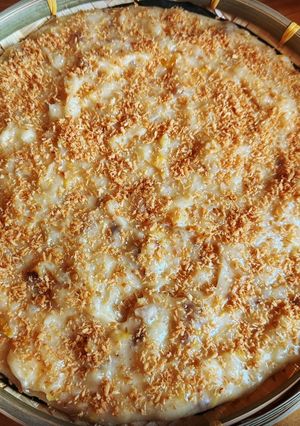 A picture of Maja Blanca.