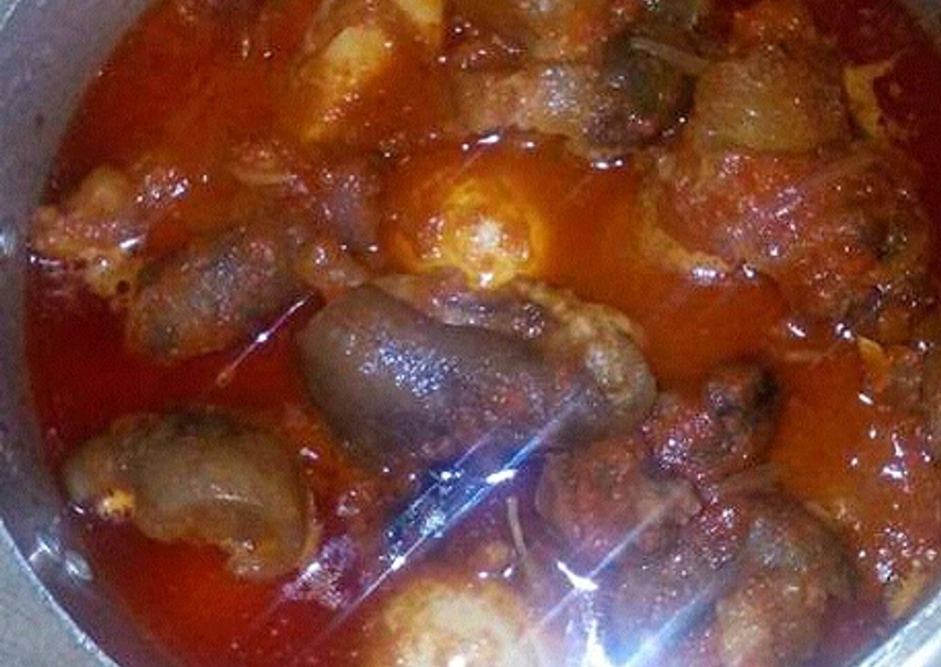 Goat meat stew