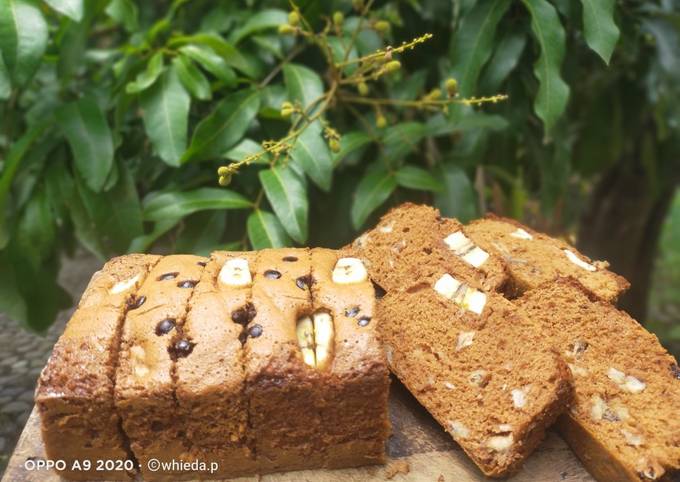  Resep Bolu pisang coklat panggang  2 telur oleh Wedha 