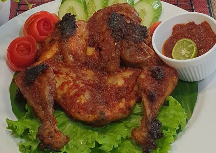 Resep Mudah 92. Ayam Taliwang &amp;#34;Sehat&amp;#34; Yummy Mantul