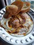 Turkish Eggs (sunny side egg)