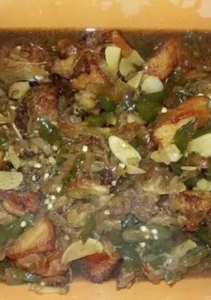 Foto resep Ayam Bombay lada hitam