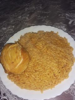 صورة لوصفة تليتلي بالدجاج مجمر ولا اروع 😋😋