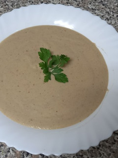 Una foto de Crema de boletus