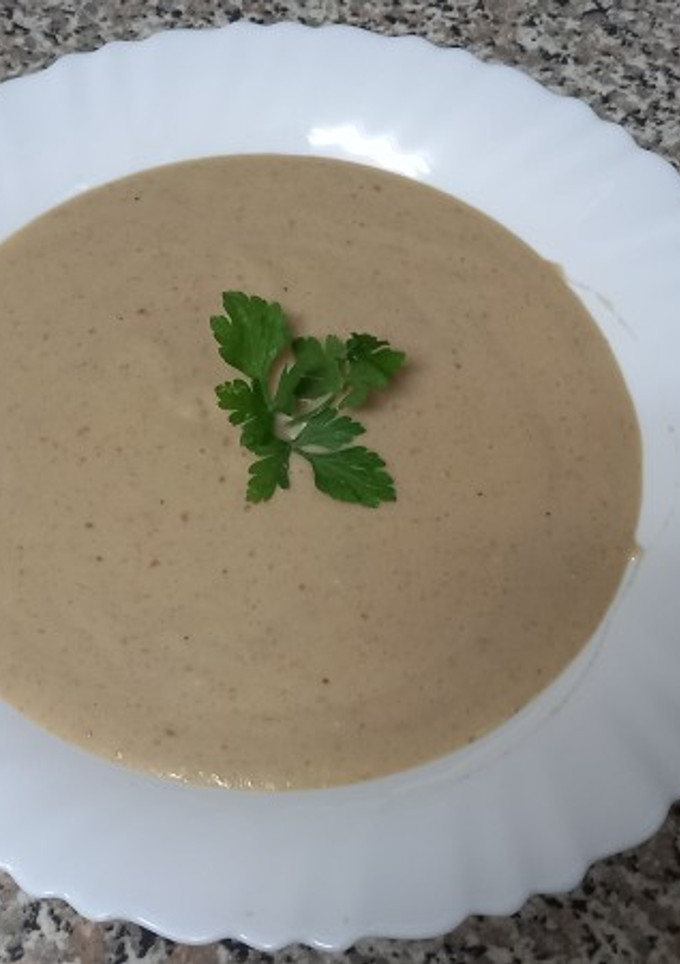 Una foto de Crema de boletus