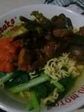 Mie ayam ceker