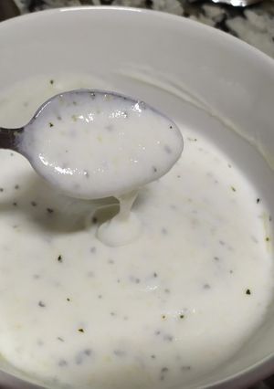 Una foto de Salsa de yogurt