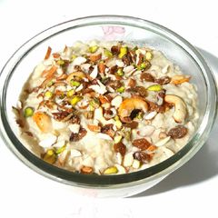 A picture of Rasiya Jaggery kheer.