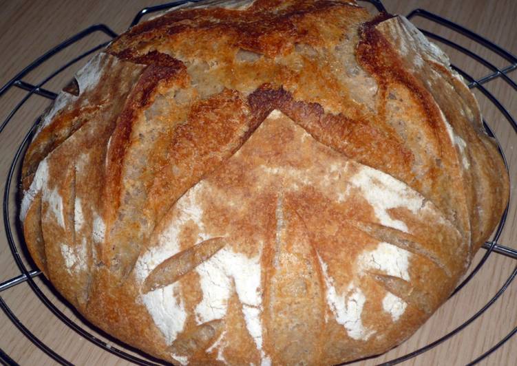 Kovászos kenyér (kicsit gyorsabban)