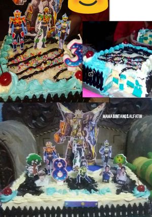 Foto resep Cake ultah jumbo