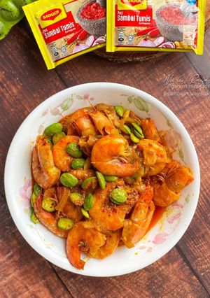 Gambar Sambal Udang Petai Maggi