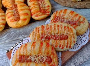 Foto resep Roti sosis sapi empuk