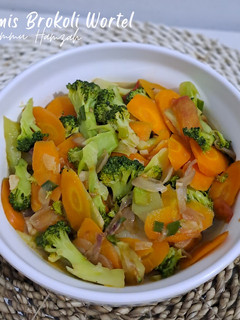 Foto resep Tumis Brokoli Wortel
