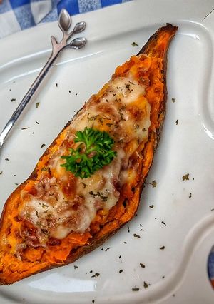 Foto resep Ubi Panggang Mozarella