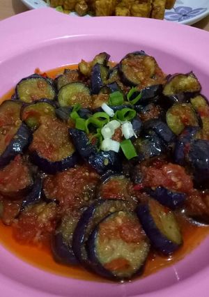 Foto resep Terong 🍆balado enak