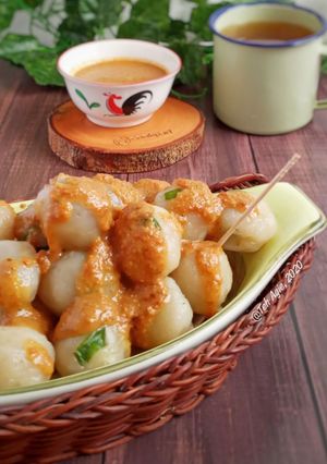 Foto resep Cilok saos kacang