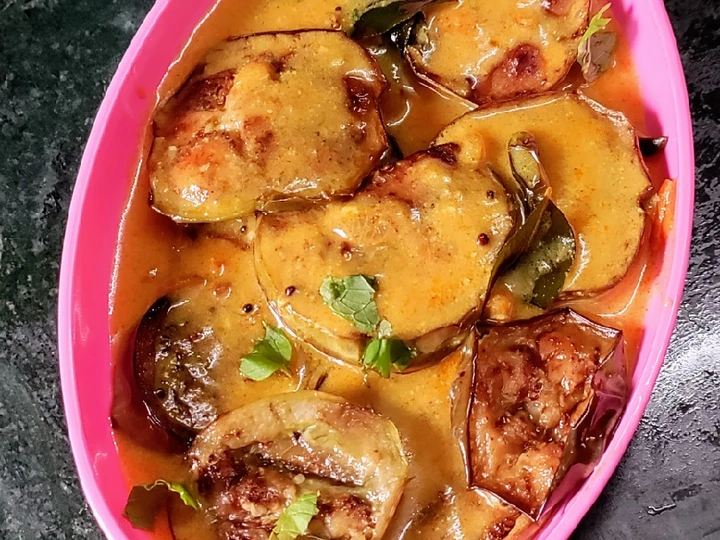 How To Prepare Brinjal Kadhi which So Delicious