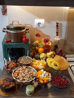 عکسی از دستور یلدا مبارک