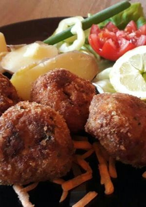 Zöldséges fasírozott recept fotója