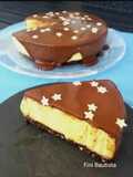 Tarta cheesecake de mango sin azúcar