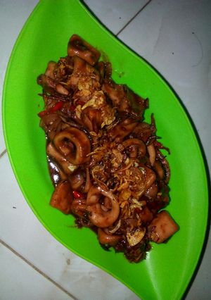 Foto resep Cumi kecap pedas manis