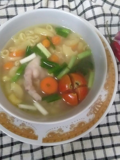 Foto resep Sop ceker macaroni