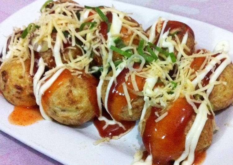 Simple takoyaki