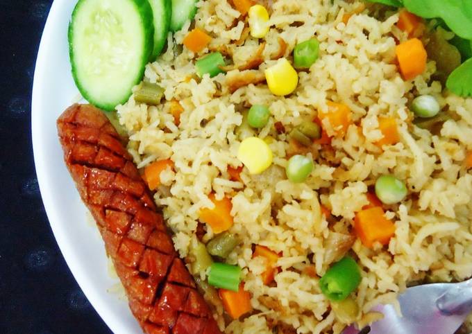 Resep Ruz bil Khudra l Nasi Arabian yang Menggugah Selera