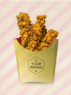 Una foto de Pollo estilo KFC
