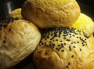 Una foto de Pan de Tortuga para hamburguesas (pan de Viena)