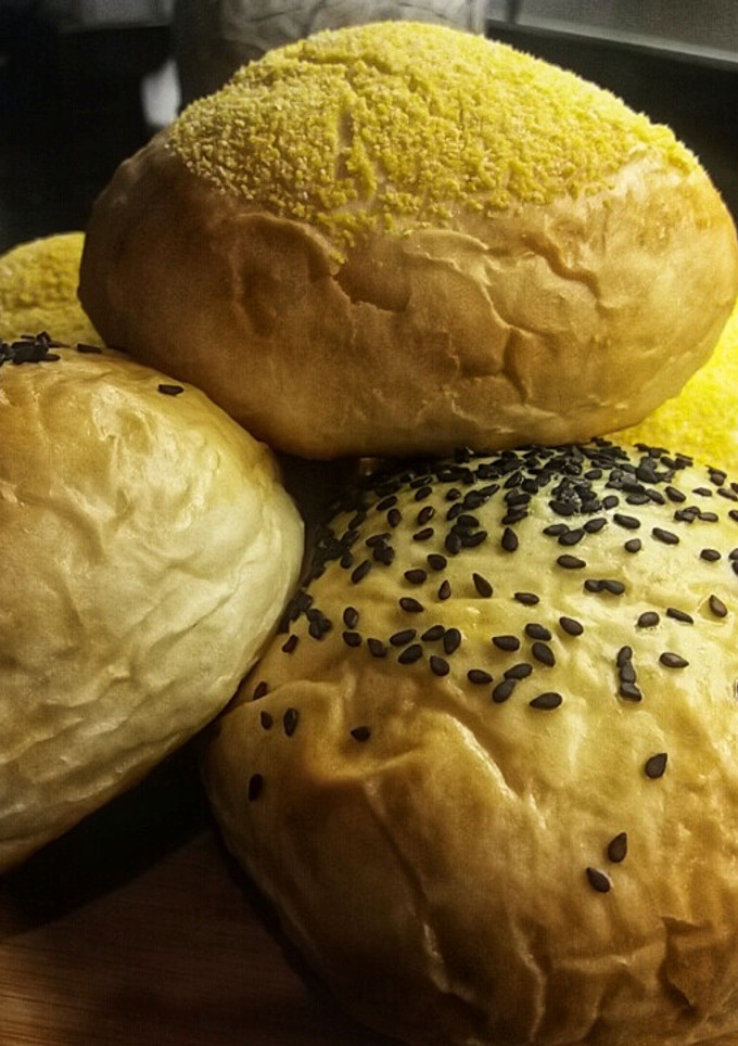 Una foto de Pan de Tortuga para hamburguesas (pan de Viena)