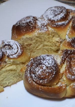 A picture of Cinamon Rolls.