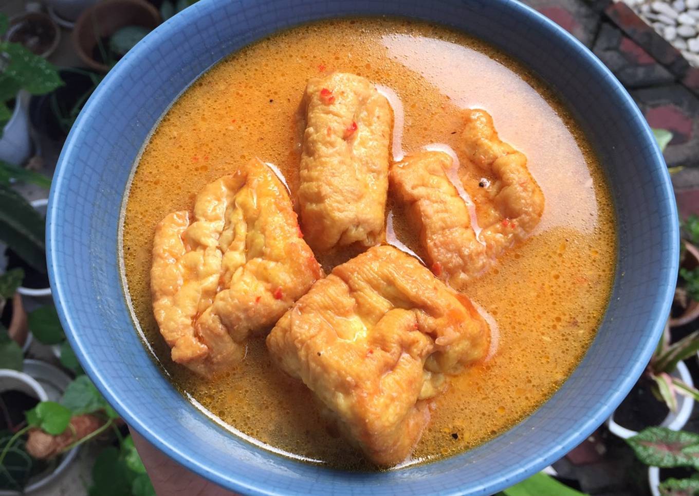 Sup (Sayur) Tahu Pedas