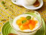 persimmon yogurt