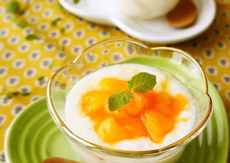Persimmon & Maple Syrup Yogurt