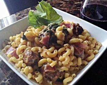 The New Way Cooking Recipe Hearty Sausage Onion Kale Pasta Delicious Steady