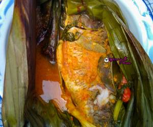 Resep mudah Resep Pepes Ikan Mas Kuah Kukus Panggang #w2 Enak Sempurna