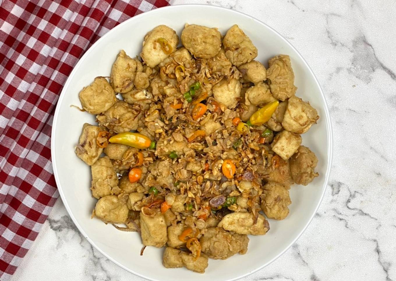 Tahu Crispy Cabe Garam