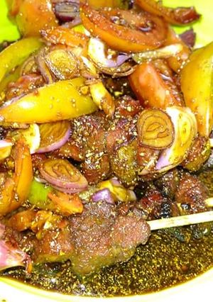 Foto resep Sate sapi manis gurih#5resepterbaruku