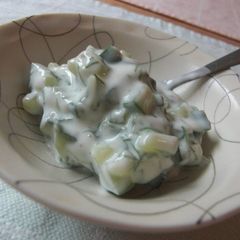 A picture of Yogurt Salad - Authentic Turkish Flavor.
